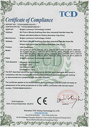 LED Lighting CB Test Certificate