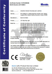 LED Lighting GS Safety Approval Certificate
