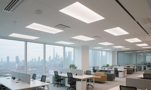 Indoor Square LED Panel Light For Office Home Lighting