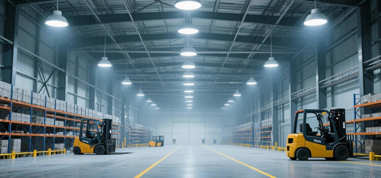 Bright LED Highbay Light For High Bay Warehouse Ceiling Installation