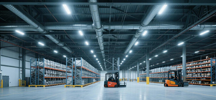 LED Triproof Light Waterproof Dustproof Anti-Corrosion Industrial Lighting