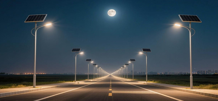 Solar-Powered LED Solar Light For Courtyard & Outdoor Roads