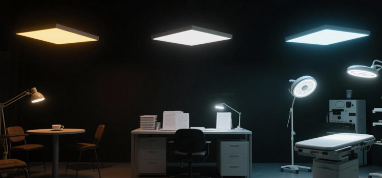 LED CCT Warm Neutral Cool White Color Temperature For Indoor & Display Lighting