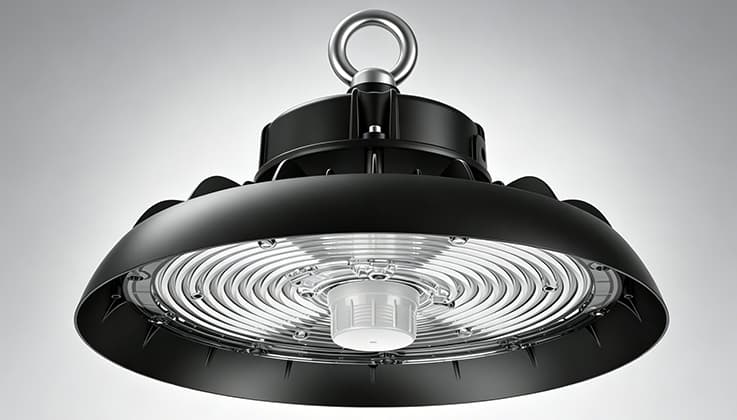 Cost Savings Comparison Chart - Motion Sensor LED 210lm/W vs Traditional Metal Halide Showing 70% Energy Reduction and 5-Year ROI Analysis for Industrial Facilities