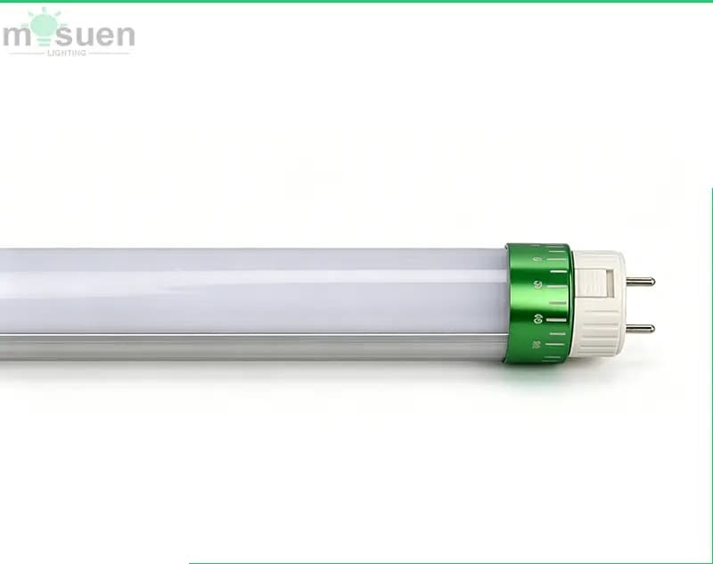 4ft 18W T8 LED tube light side profile showing slim G13 base structure