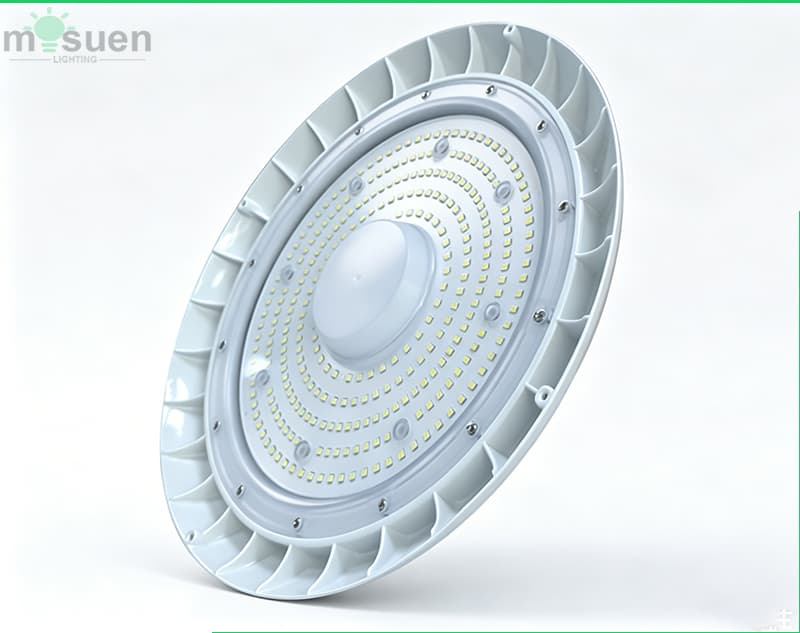 Heat dissipation details and aluminum housing technology of UFO high bay light design