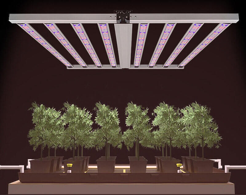 LED Octopus Plant Light, Full Spectrum Clip On Grow Light