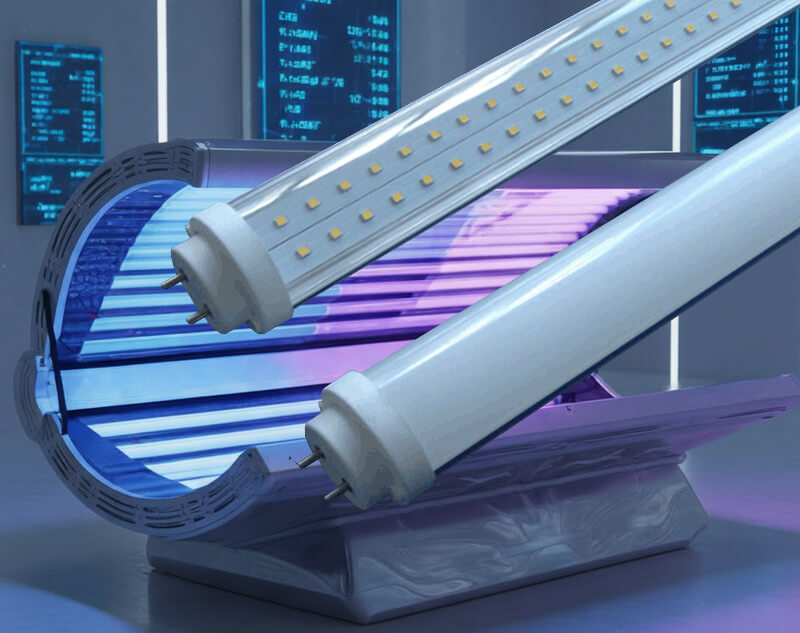 Special LED Tube Light for Tanning Machine, Harsh Working Area