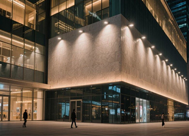 Led flood light for building lighting