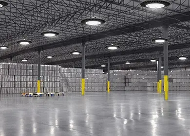 LED highbay light for storage warehouse