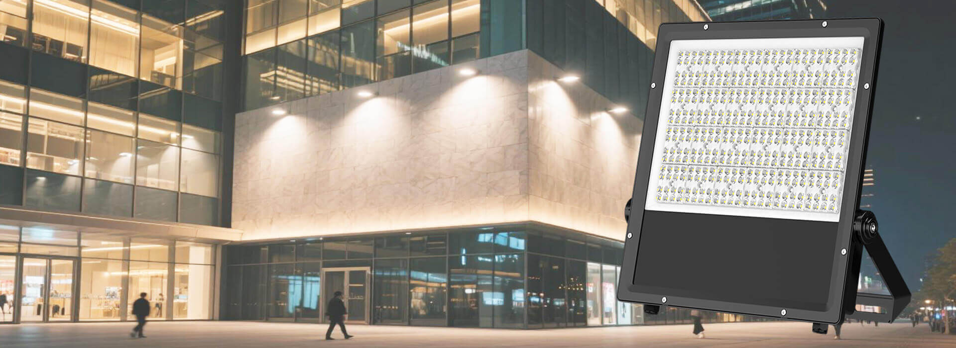 LED flood light for building landscape lighting