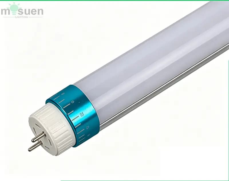 High efficacy 200lm/w 18W 4ft T8 LED tube light, energy saving linear led fluorescent replacement lamp for office warehouse lighting